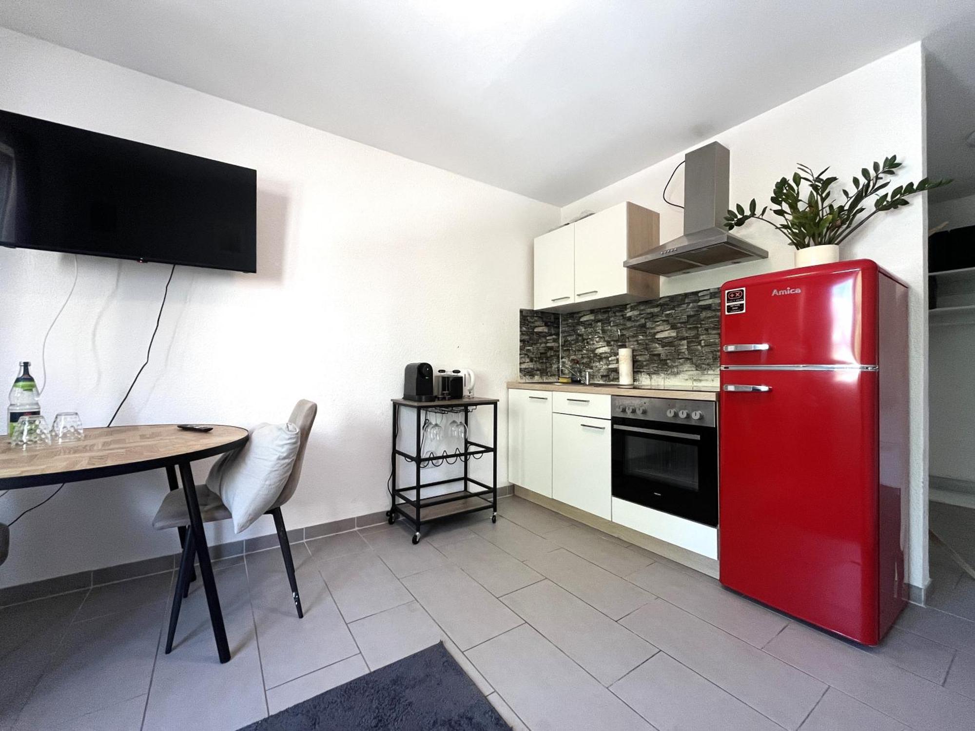 Simplex Apartments Am Europaplatz Karlsruhe Quarto foto