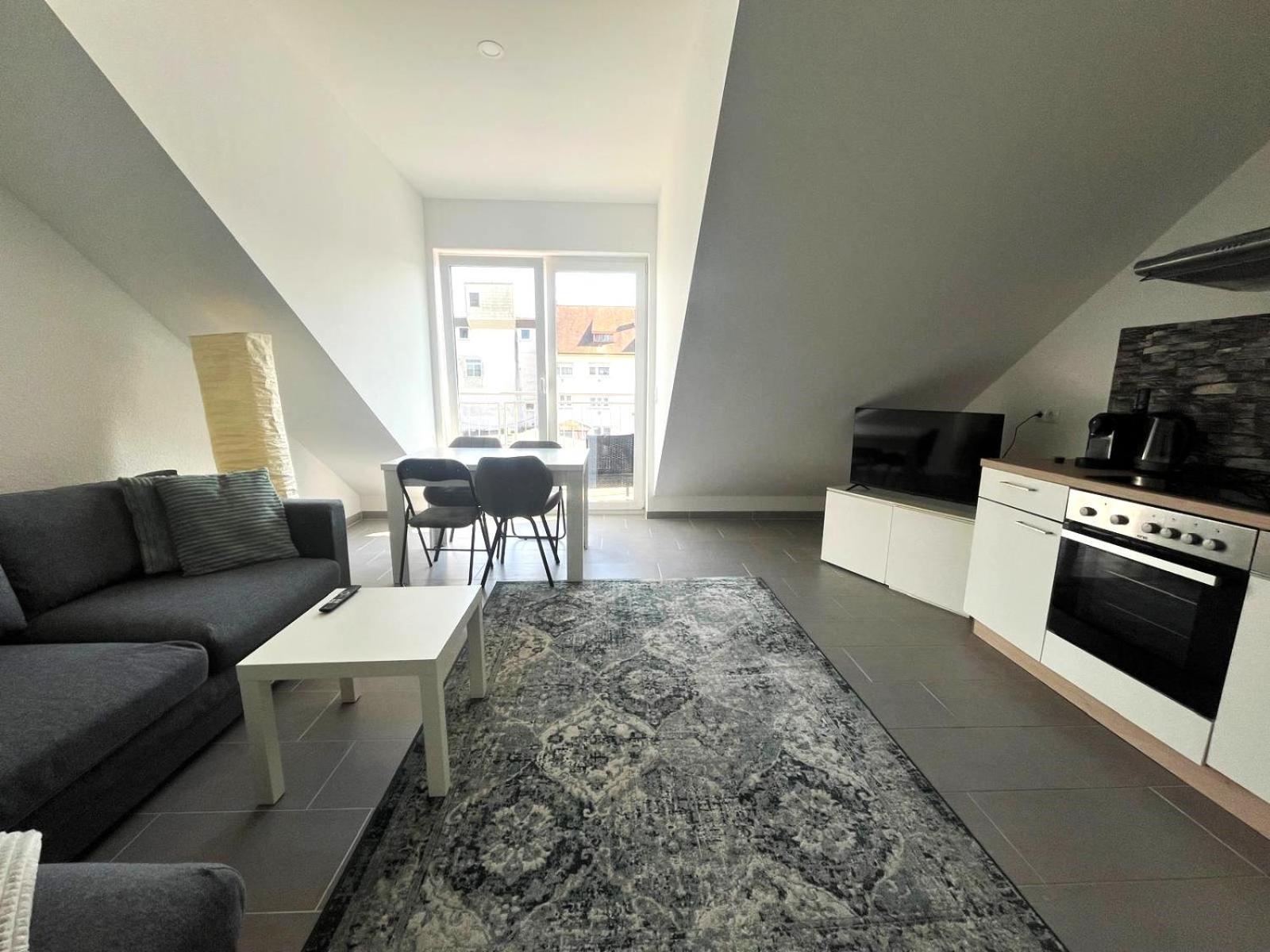 Simplex Apartments Am Europaplatz Karlsruhe Quarto foto