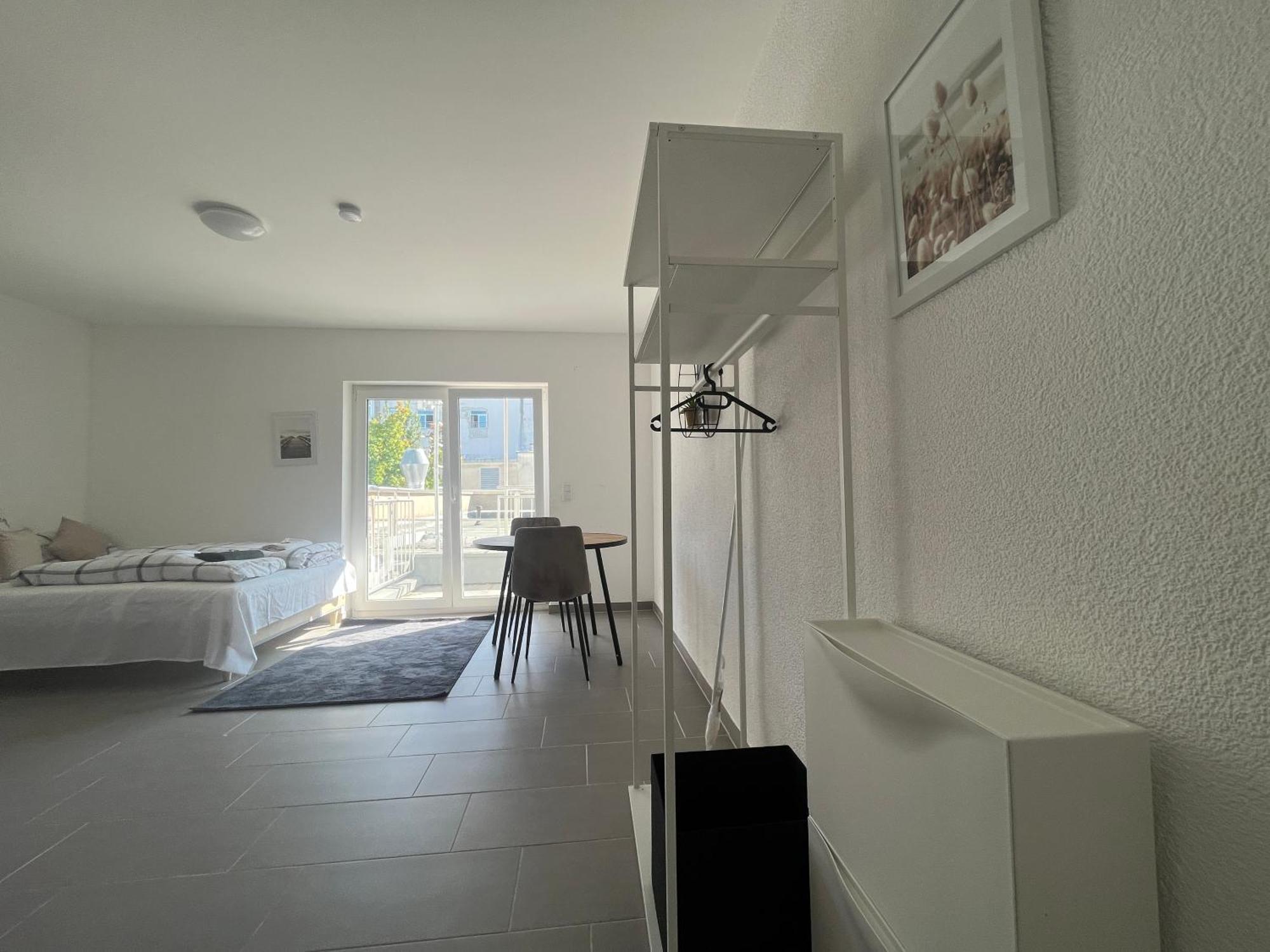 Simplex Apartments Am Europaplatz Karlsruhe Quarto foto
