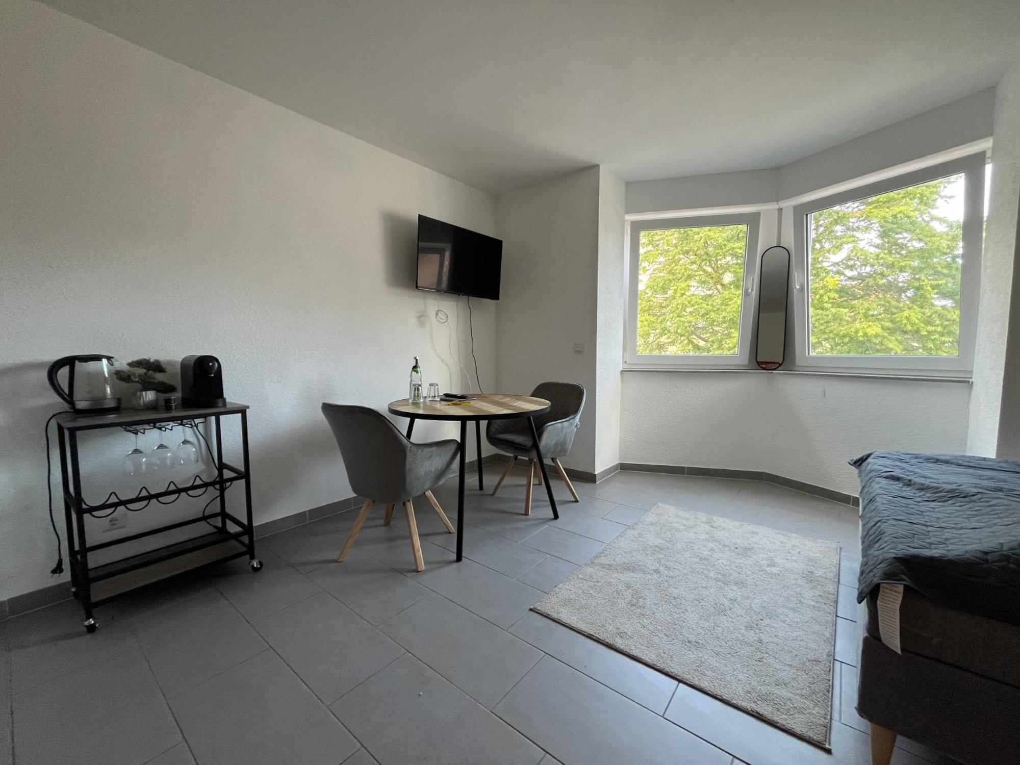 Simplex Apartments Am Europaplatz Karlsruhe Quarto foto