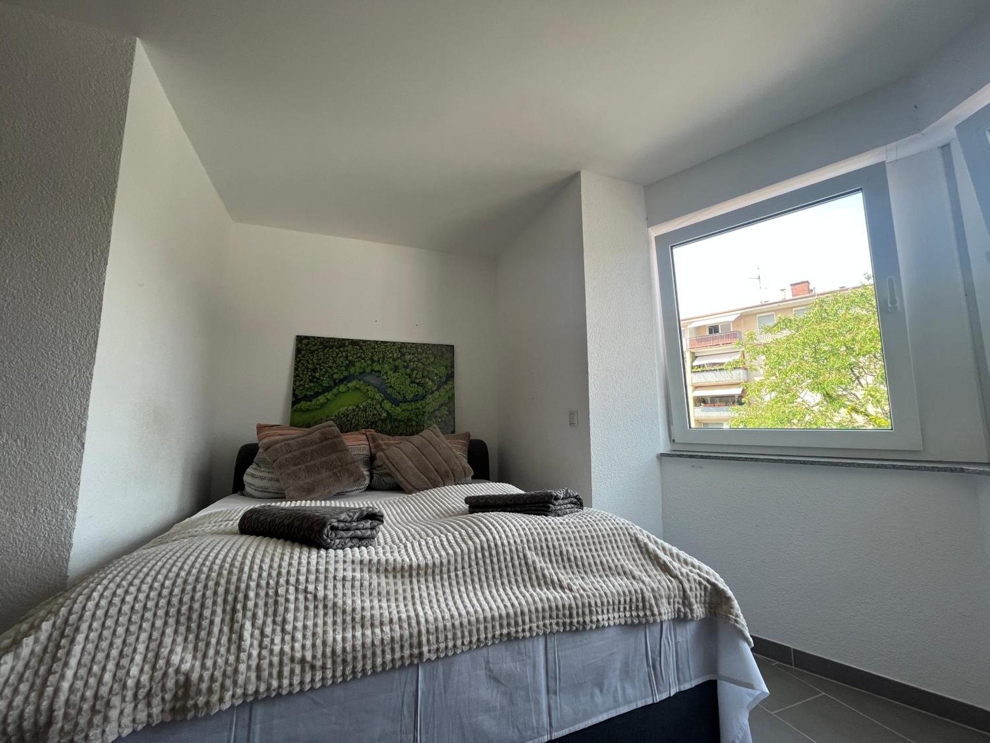 Simplex Apartments Am Europaplatz Karlsruhe Quarto foto