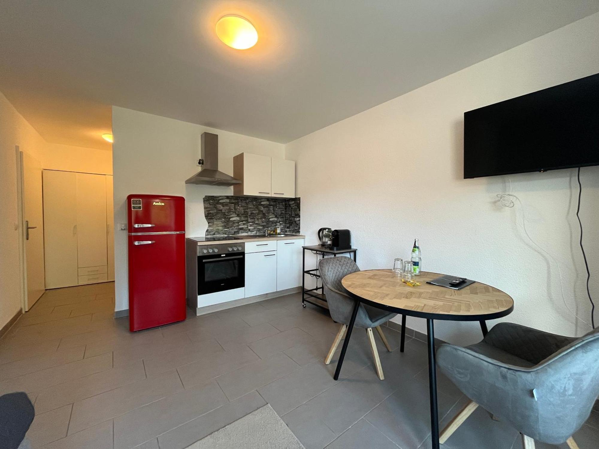 Simplex Apartments Am Europaplatz Karlsruhe Quarto foto