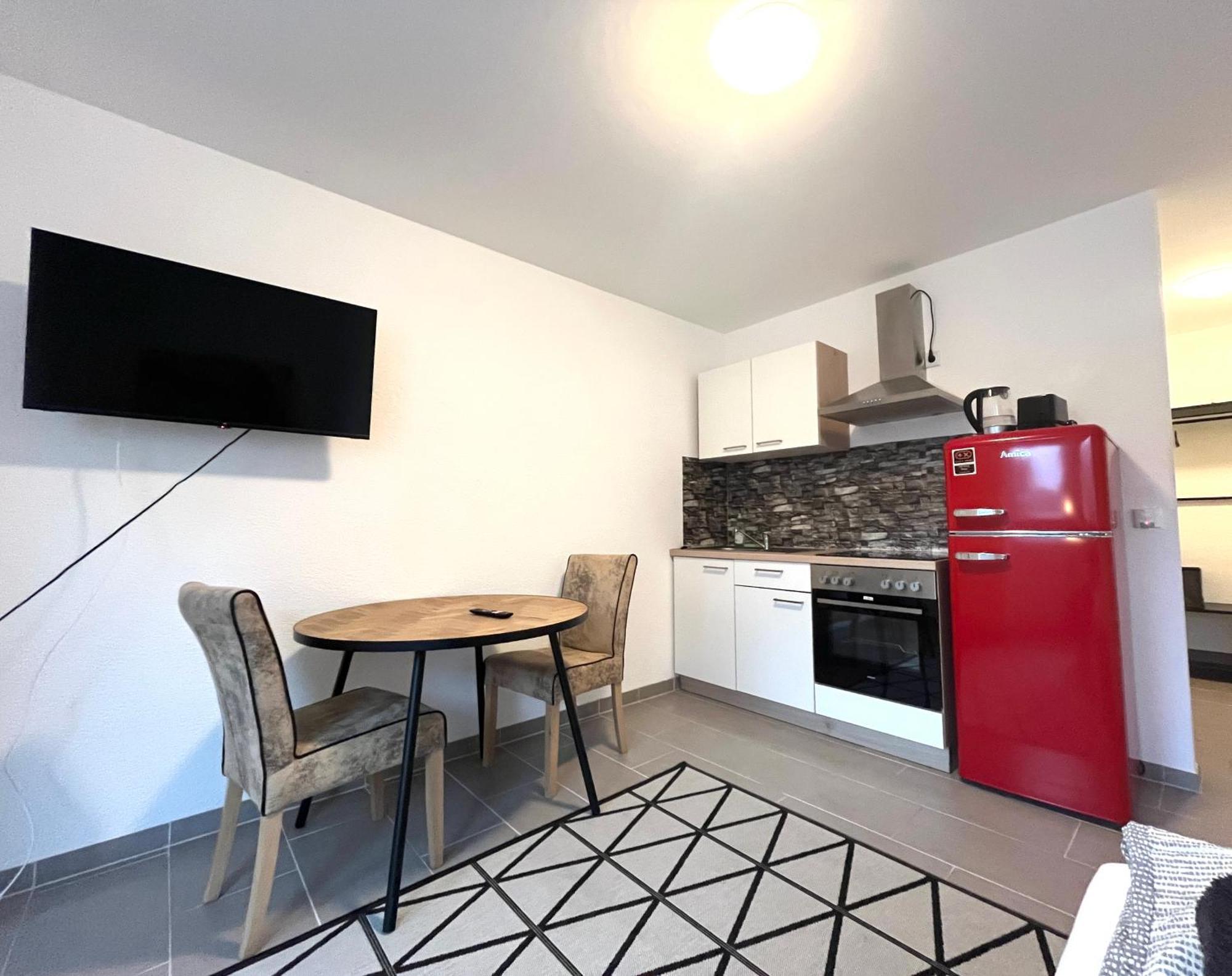 Simplex Apartments Am Europaplatz Karlsruhe Quarto foto