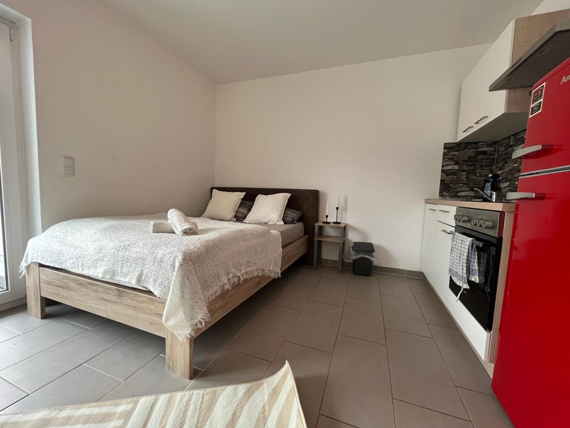Simplex Apartments Am Europaplatz Karlsruhe Quarto foto