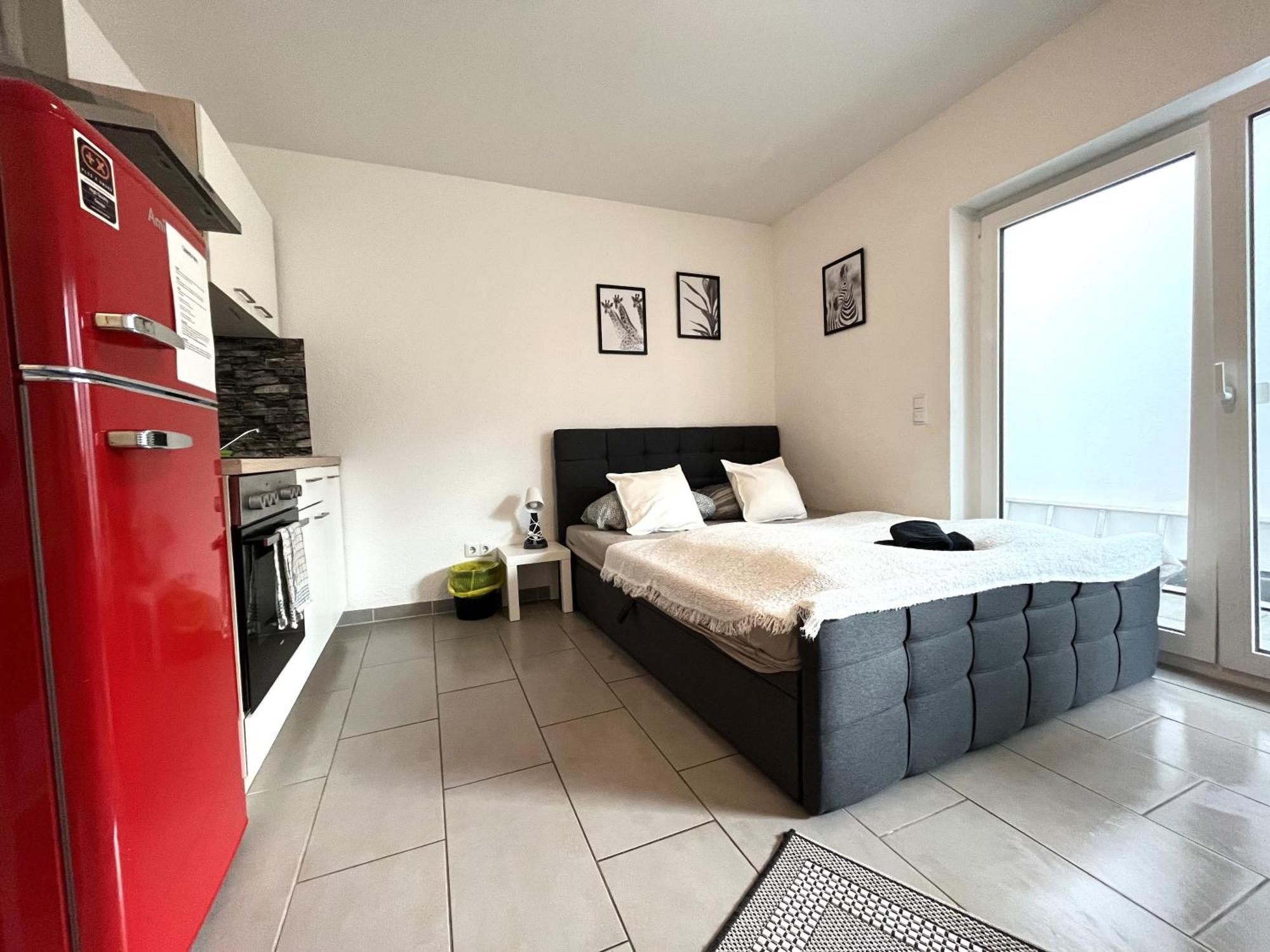 Simplex Apartments Am Europaplatz Karlsruhe Quarto foto
